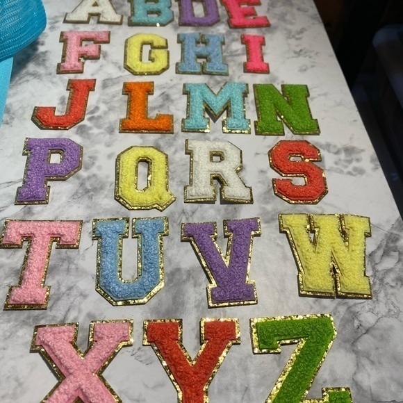 Blue Hat With Preppy Patch Adhesive Patch of your Choice (10) - Picture 4 of 5